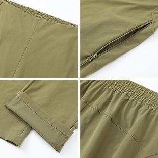 Dijia High-Quality Outdoor Sports Casual Pants 2025 Summer Water-Repellent Quick-Drying Pants Stretch Breathable Straight Pants