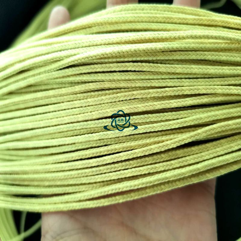 芳纶长纤绳高强拉力风筝绳轨道吊绳消防救援绳芳纶辊道绳防烫阻燃