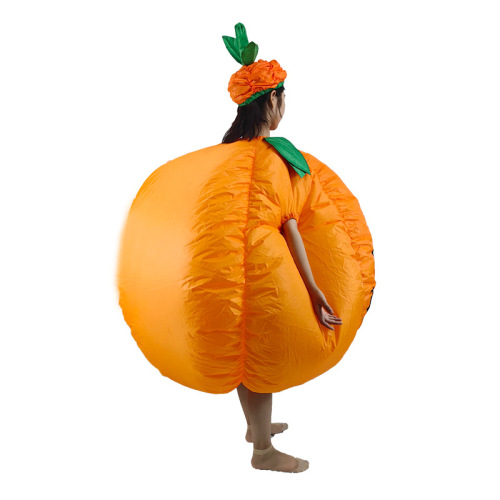 Pumpkin ornaments Ghost Festival stage performance cartoon doll walking inflatable costume Halloween decoration pumpkin inflatable costume