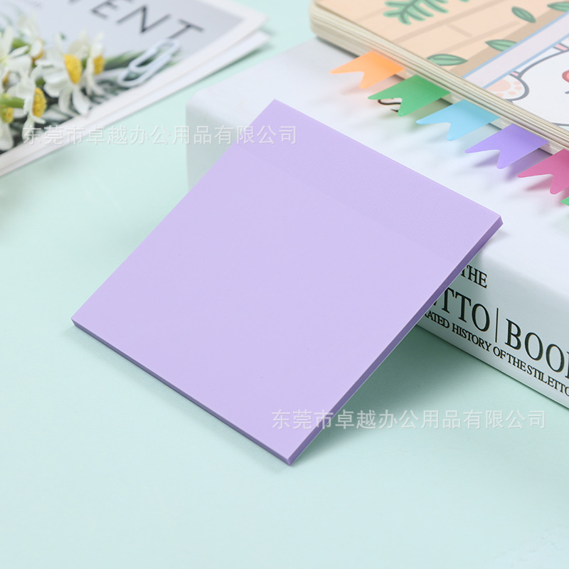 PET fluorescente nota estudiante clave marca puede ser escrito fuerte adhesivo plástico impermeable preguntas equivocadas transparente nota adhesiva