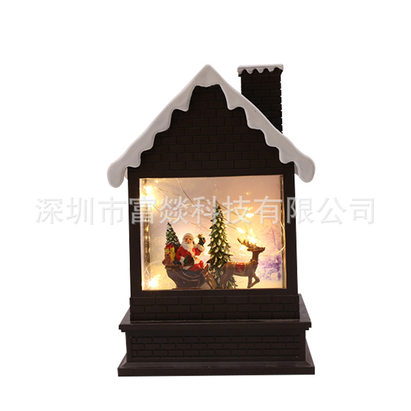 Factory Direct Supply Creative Igloo Deer Pull Car UV Background Projection Light Warm Atmosphere Christmas LED Decorative Light Factory Direct Supply Creative Igloo Deer Pull Car UV Background Projection Light Warm Atmosphere Christmas LED Decorative Light