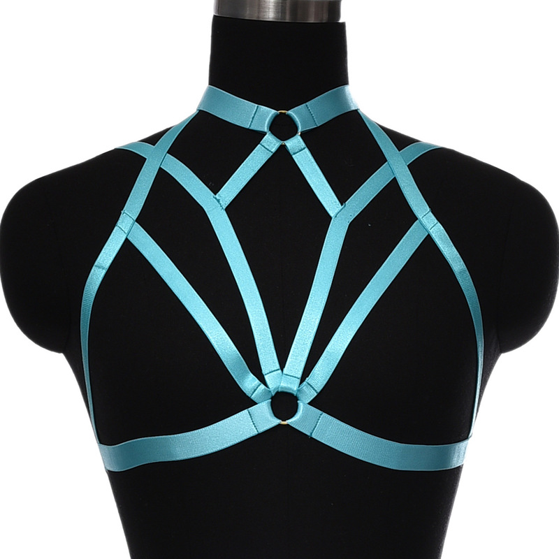 Bamboo-Like Self-Operated Factory, Direct Source of Supply, Harness-Style Binding, Seductive Hollow-Out Backless Women's Lingerie