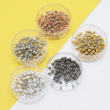 十字绣水滴针定位针软木板图钉固定大头针珍珠大头针别针大头钉