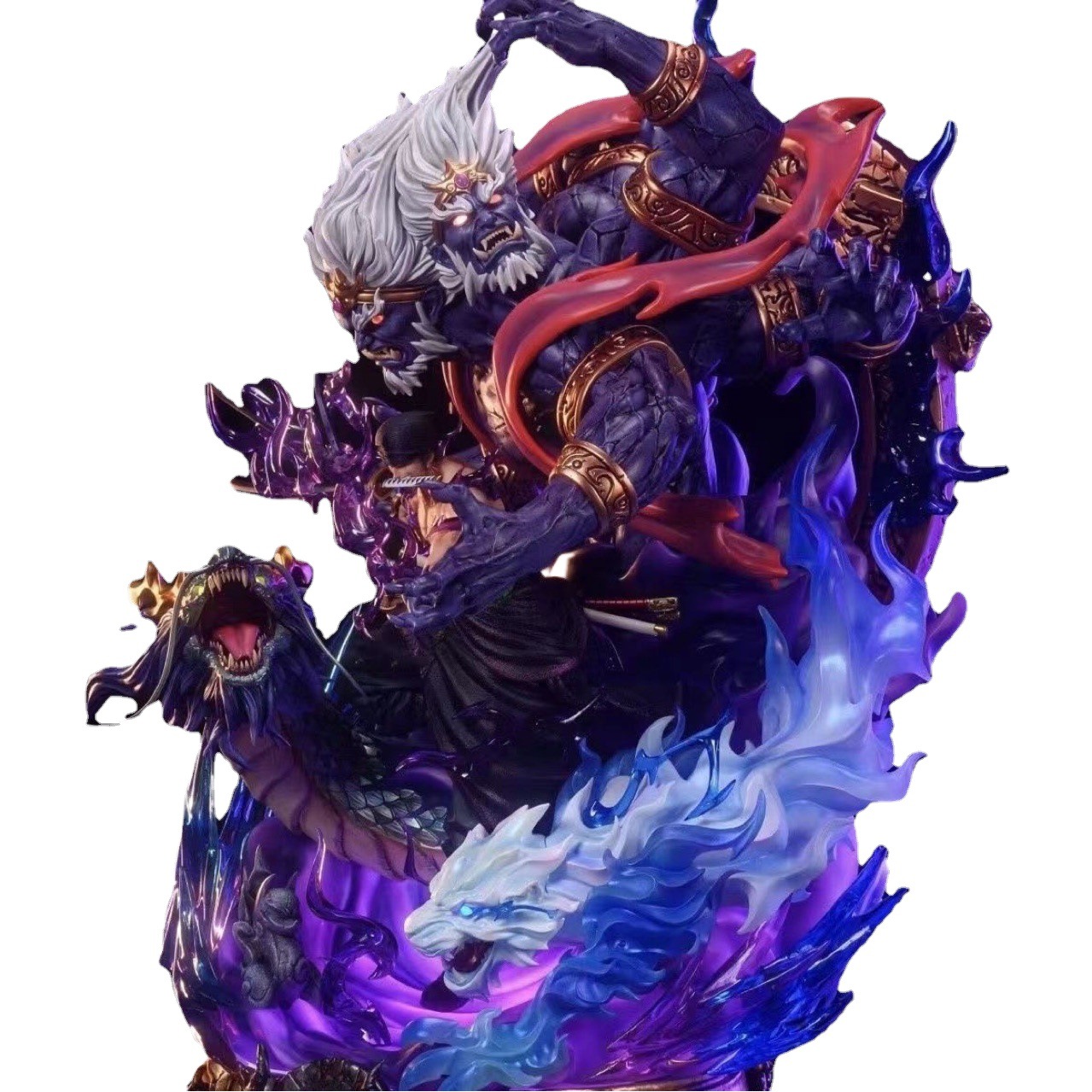 Una pieza LX Sauron hecho a mano rey del Infierno Yan Mo Luo Noah modelo estatua decoración al por mayor