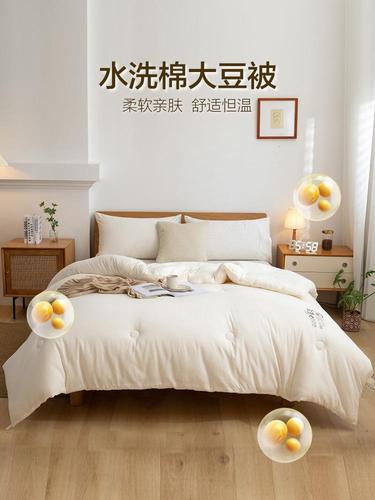 Japan exports raw cotton washed cotton soy fiber summer cooling quilt air-conditioning quilt spring and autumn single quilt core winter quilt summer