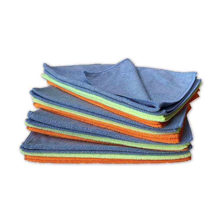 Amazon автомобильное абсорбирующее полотенце для автомойки микрофибра тряпка для уборки бытовое чистящее полотенце 24 штуки