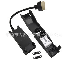 两位免螺丝快捷式接线盒 602M尼龙阻燃自锁式端子保护盒 可配灯头