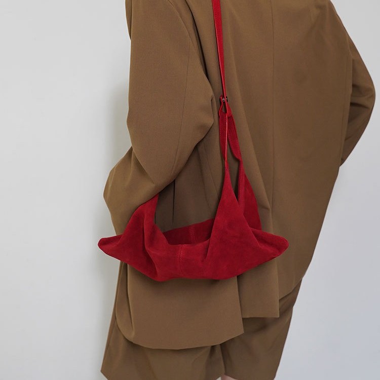 Autumn small design red fashionable one-shoulder bag