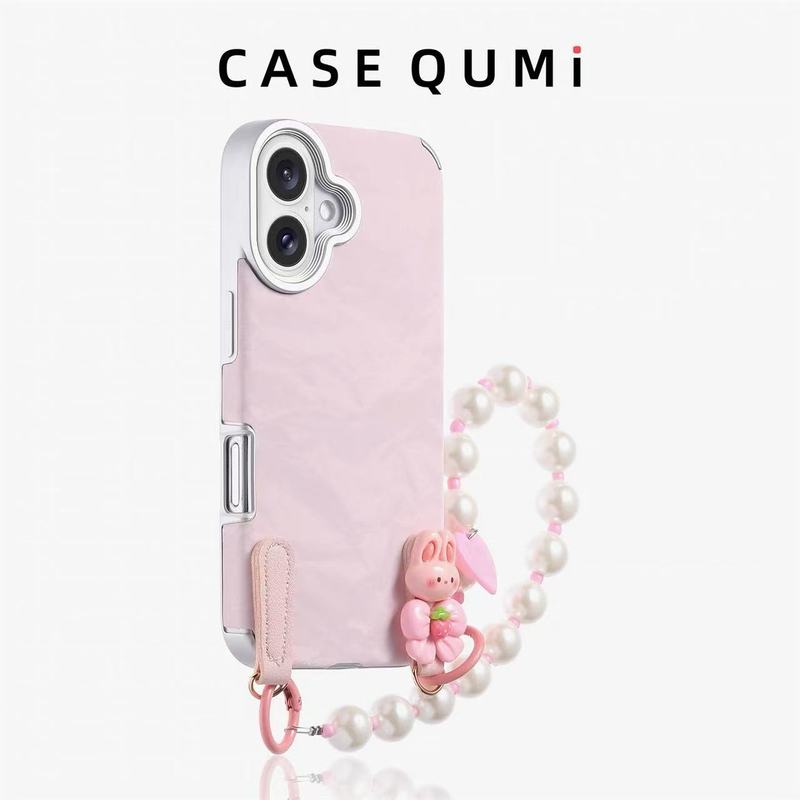 粉晕染哭娃支架带挂绳适用iPhone16promax苹果15手机壳14新款13女|undefined