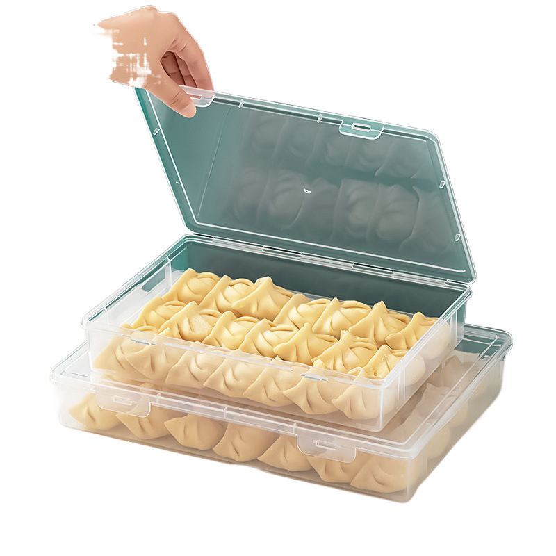 餃子・ワンタン用キッチン家庭用多層冷凍庫急速冷凍保存容器鮮度保持容器冷凍餃子容器|undefined