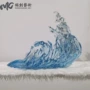 大堂家居海浪酒店雕塑
