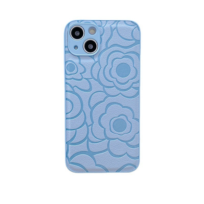 Funda de teléfono móvil retro camelia para iPhone 17, 16 Pro Max, Apple 15, de cuero, XS, todo incluido, 15, anticaídas, 14