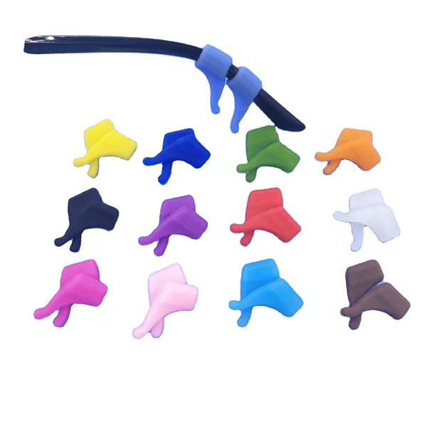 Spot supply small glasses anti-slip cover silicone anti-drop ear hook sports outdoor earrest factory direct sales