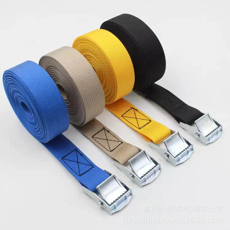 厂家直供锌合金压扣绑带 货物捆绑带 卡板货物织带绑带托盘捆绑带
