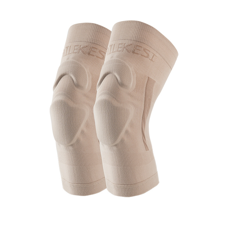 Rodilleras deportivas, rodilleras de baile delgadas, arrodillarse y bailar, jazz invisible para mujeres, yoga color carne, danza moderna de articulaciones