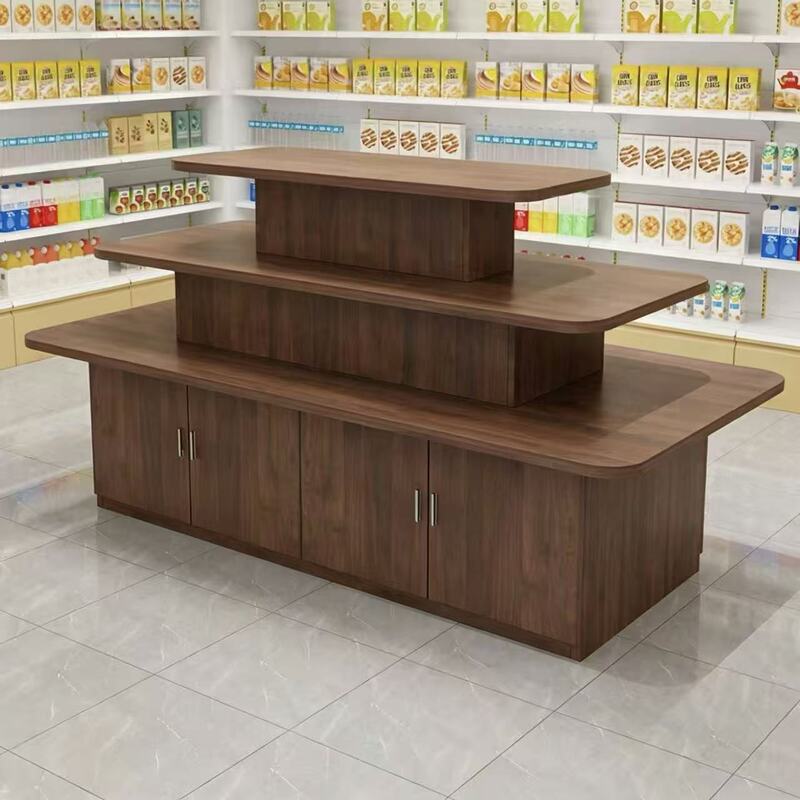 Supermarket island display stand multi-layer display cabinet for cosmetics products, sample stand, store and supermarket display rack and shelf Supermarket island display stand multi-layer display cabinet for cosmetics products, sample stand, store and supermarket display rack and shelf