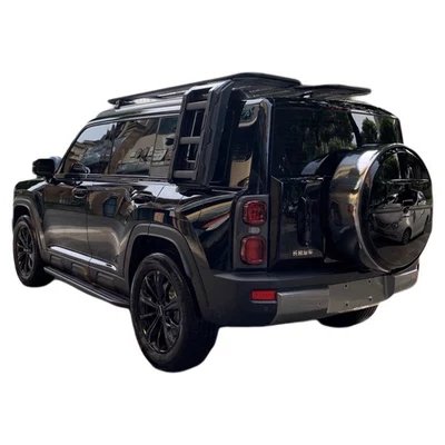Haval Menglong roof platform, roof Roof rack - menglong-upgraded-4th-generation-side-ladder
