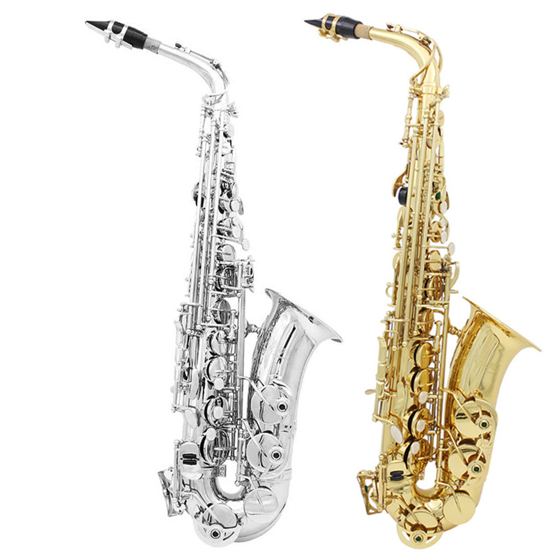 SLADE Alto Saxophone E-tone Brass Tube Body Hand-carved White Shell Saxophone Musical Instrument Customization SLADE Alto Saxophone E-tone Brass Tube Body Hand-carved White Shell Saxophone Musical Instrument Customization