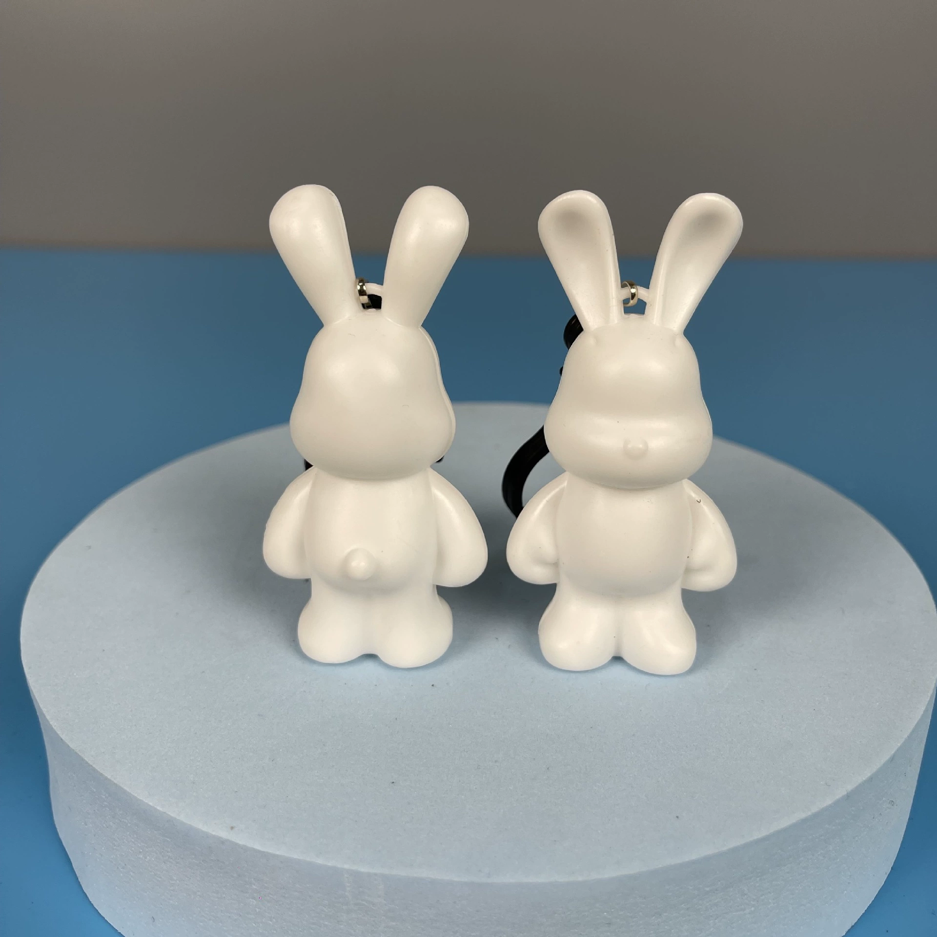 DIY 23 см Белый жидкообразный Медвежонок-зародыш ручной работы, фигурка из пластикового материала