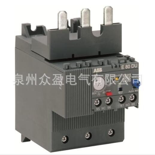 1SAX311001R1101/E80DU-80A；10091134/ABB电子过载继电器