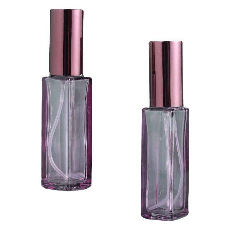 Muestra de perfume sub-botella de alta gama botella de aerosol portátil 10ml de vidrio avanzado sub-contenedor 5ml mini botella vacía