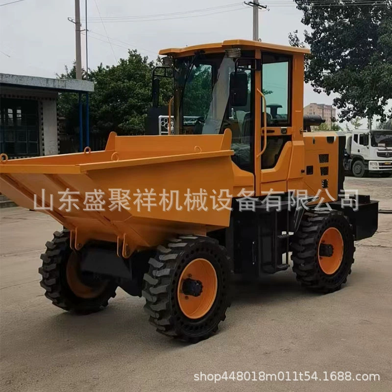 Гидравлический самосвал для перевозки песка и гравия, земляных работ и угля, 15 л.с., дизельный самосвал для сложного рельефа