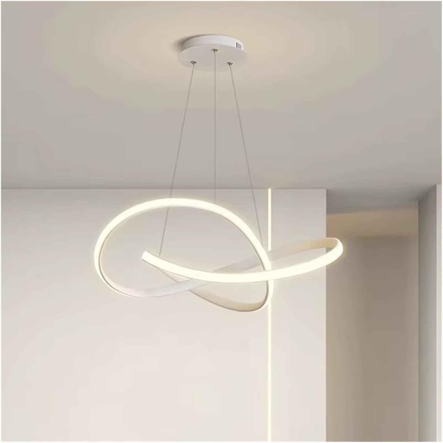 Lámpara de techo LED tricolor minimalista moderna, para pasillo, dormitorio o escalera, venta caliente transfronteriza