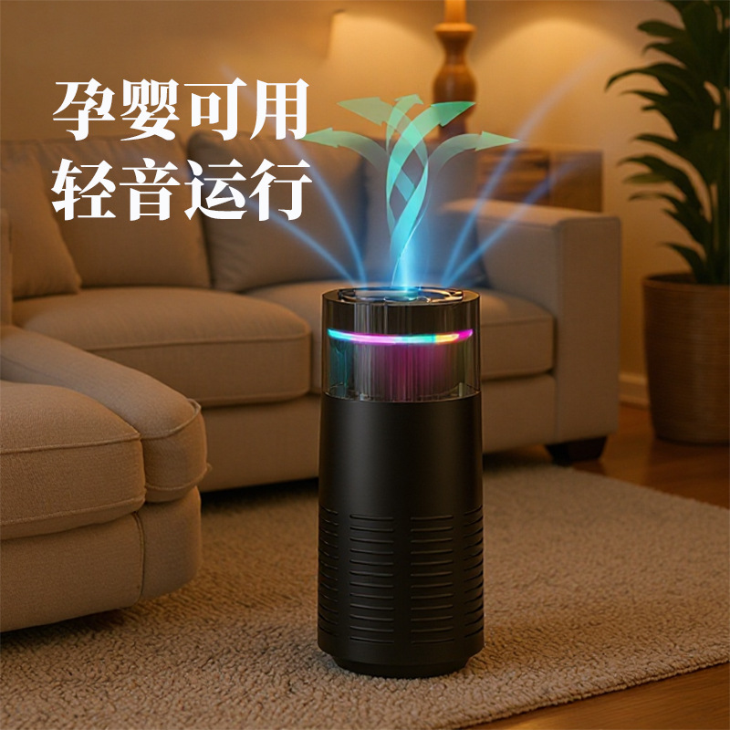 Pet Air Purifier Small Desktop USB Home Student Dormitory Odor Removal Silent Negative Ion Purifier