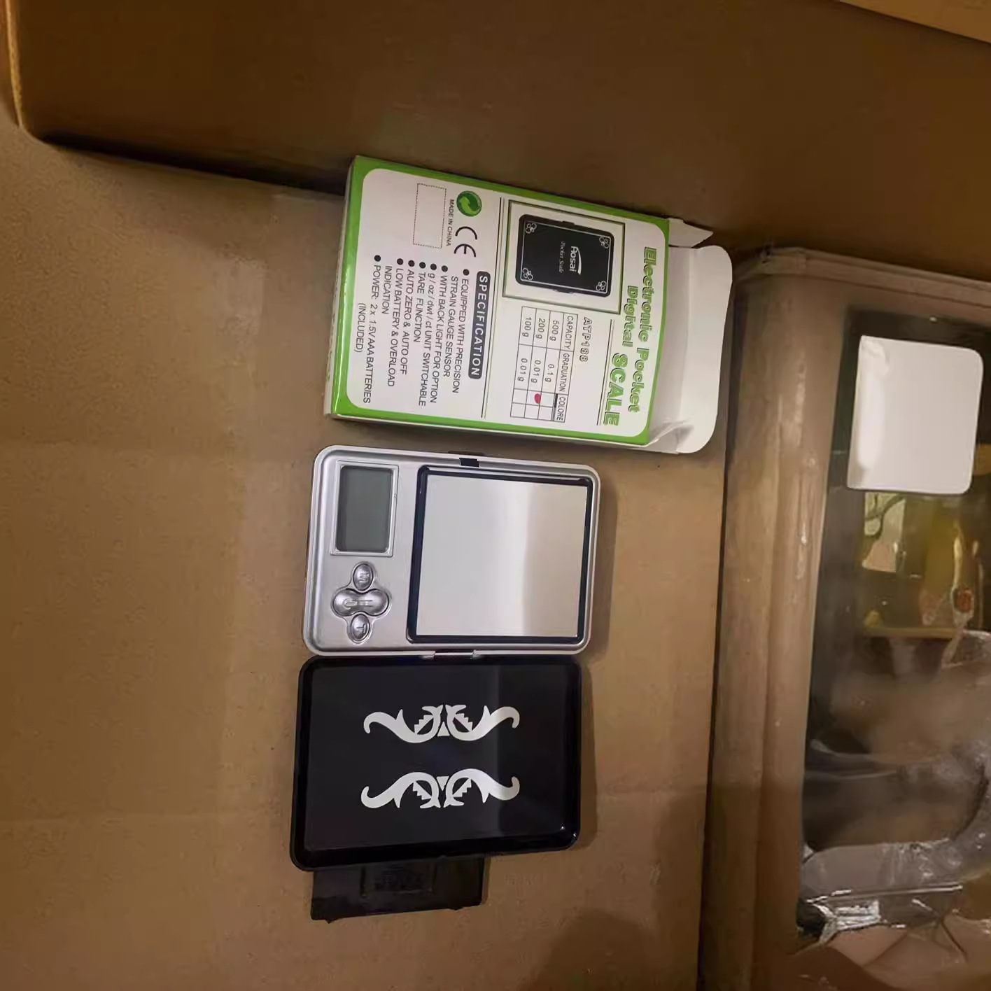 188 balanzas de joyería, balanzas de bolsillo, balanzas de oro 200g / 0.01g