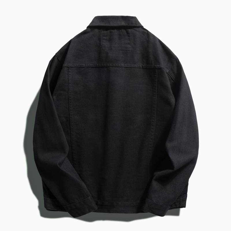 Herrenbekleidung: Angebot an High-Street-Jeansjacken für Männer, trendige Freizeitjacken, lockere und schöne Oberteile im neuen Frühlings- und Herbststil_voghion.com