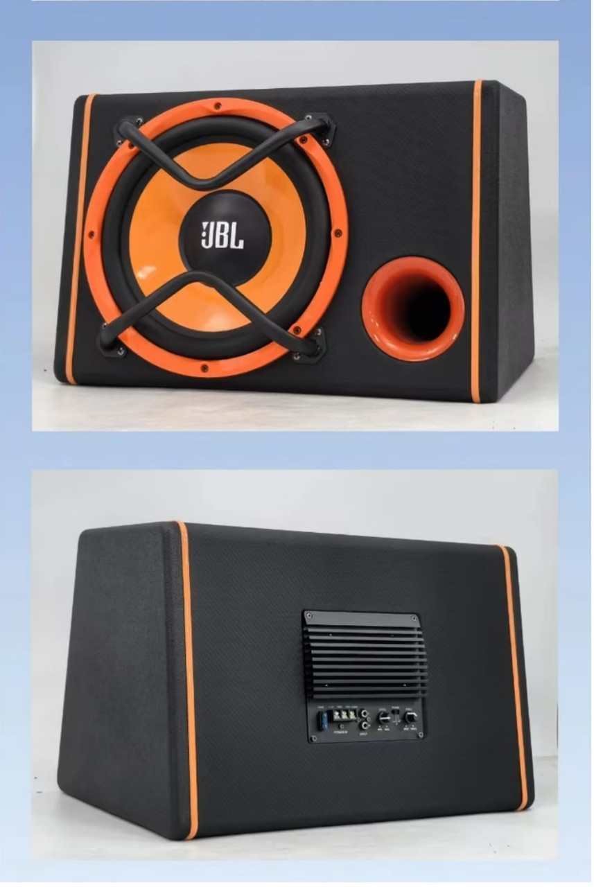 Factory supplies 12inch JBL car modification active subwoofers, active wooden box subwoofers, car audio systems