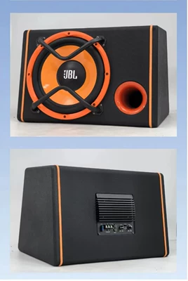 active wooden box subwoofers, Car speaker/subwoofer