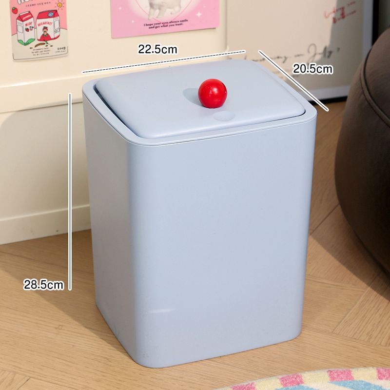 Casa crema de viento tipo hendidura basura estrecha sala de estar dormitorio cubierta de presión balcón inodoro con cubierta canasta de papel antiolor