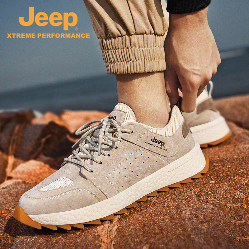 J111291233#2021秋季新款男士防滑耐磨轻便透气徒步鞋户外登山鞋