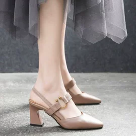 高跟凉鞋;女式时装单鞋;高跟拖鞋