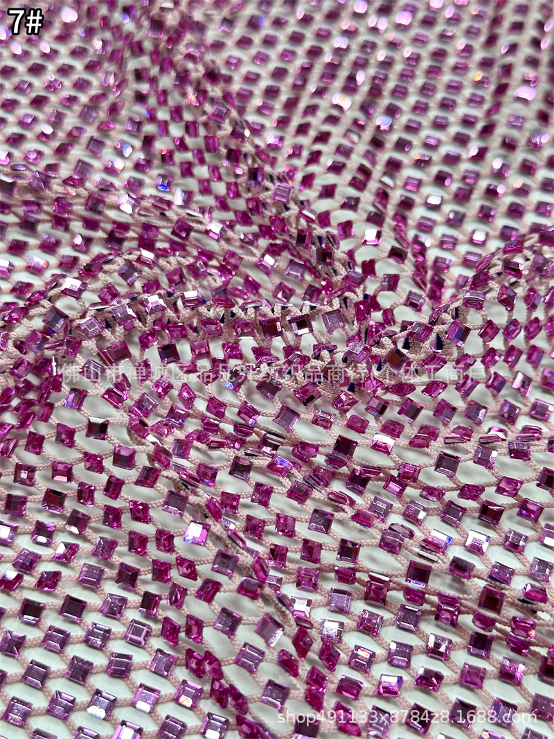 4 × 4 tela de vidrio plano 19 colores opcionales de rendimiento de escenario vestido de tela de malla elástica en stock