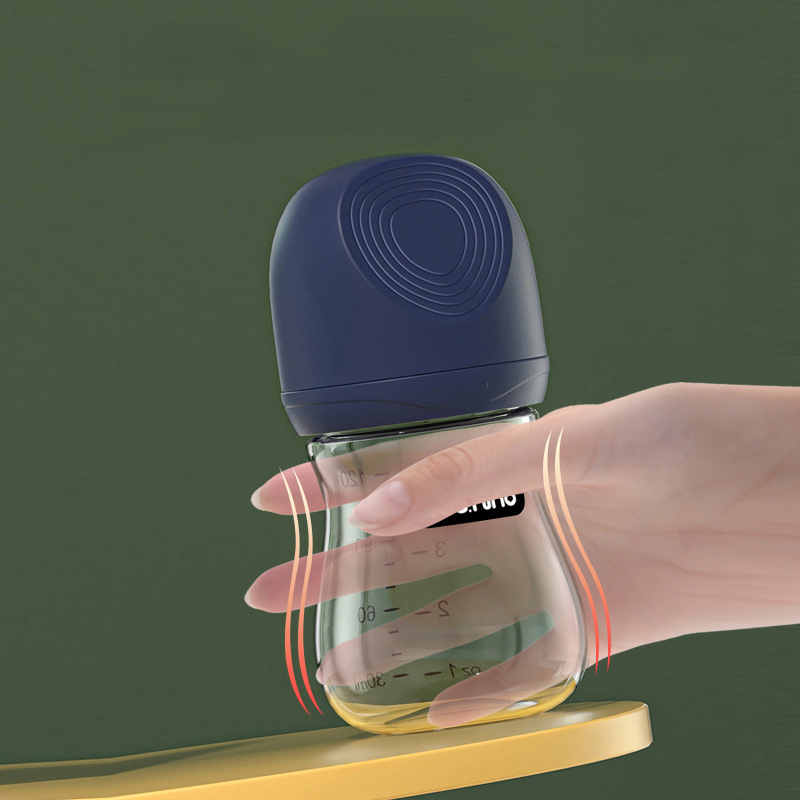 Newborn Glass Bottle, Wide Diameter, Anti-Choking, Anti-Flatulence, Explosion-Proof Baby Glass Bottle