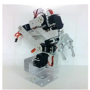 Новая версия 6 Freedom Tri -Demensional Rotor Robot Arms/Standard Edition/Full Set Structural Parts/Black и White Style/Специальное предложение