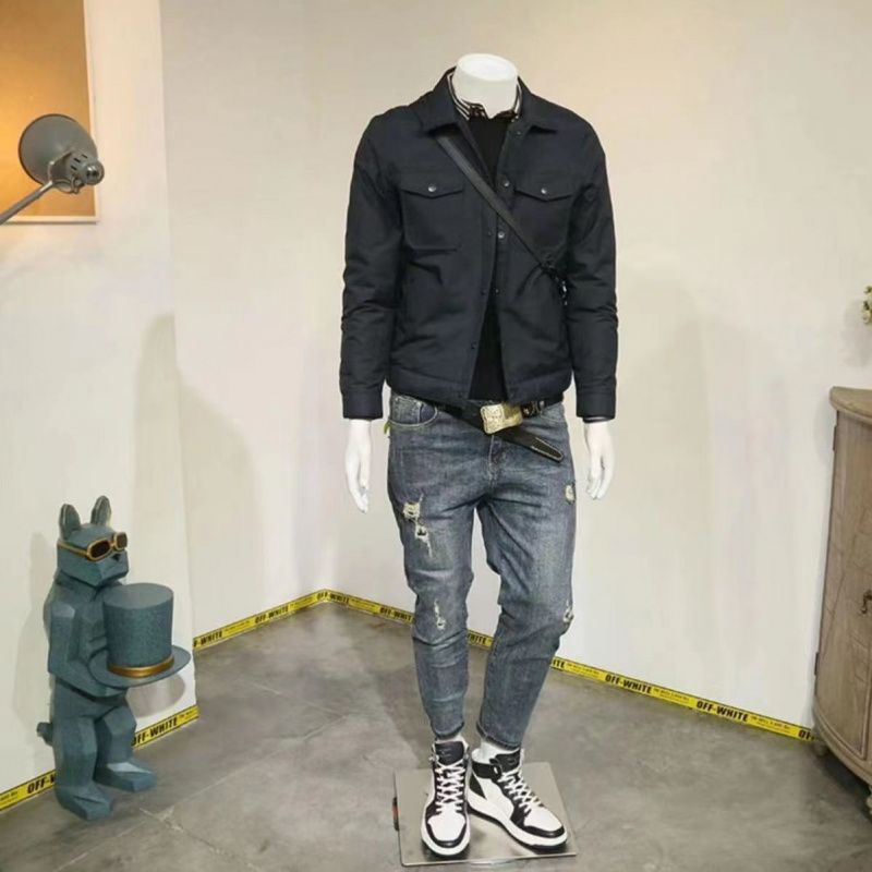 새로운 다운 코튼 패딩 재킷 남성 가을 및 겨울 컬러 트렌디 올 매치 툴링 간단한 비즈니스 청소년 슬리밍 코튼 자켓 남성