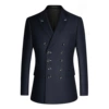 Double row dark blue (single shirt)