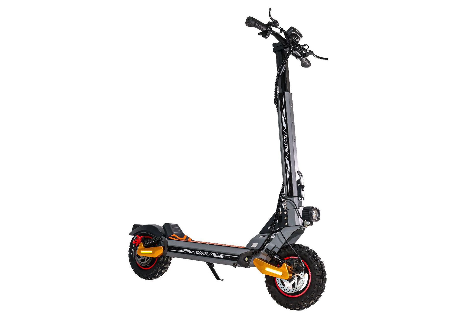 Cross-Border Dual-Drive Off-Road Electric Scooter 48V1000W Dual Motor Foldable Scooter Pedal Factory