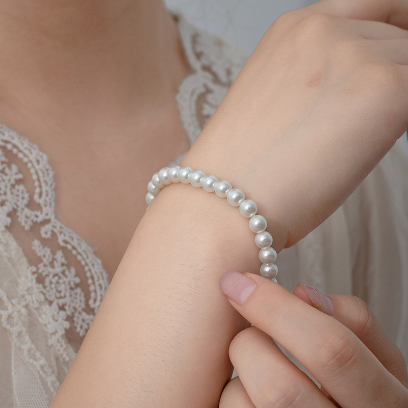 Elegant fashionable universal small design bracelet pearl
