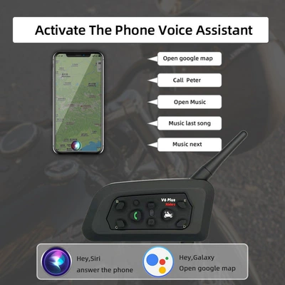 Bluetooth Headset Team Intercom Noise: Motorcycle Helmet Headset