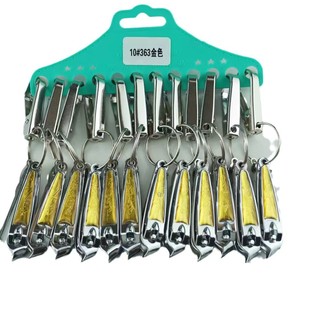 Two dollar store large nail clippers wholesale with frustration ear scoop plastic boxed nail clippers supermarket supply