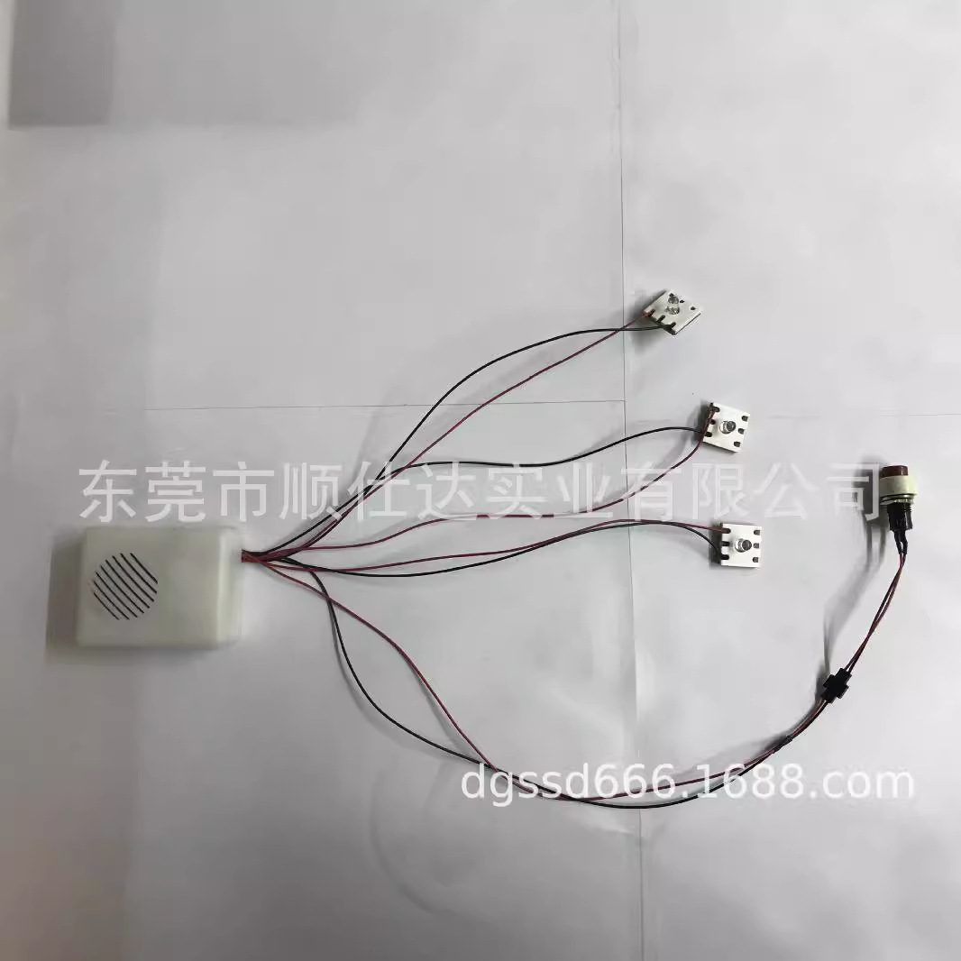 Caja de sonido de extrusión pequeña y mediana accesorios de grabación caja de grabación juguetes de música caja de grabación creativa pegatina de grabación