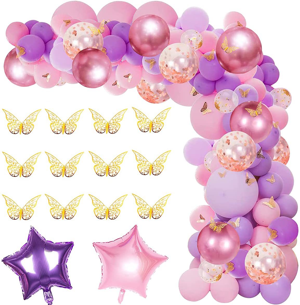 Solid Color Emulsion Party Balloons 1 Set display picture 2