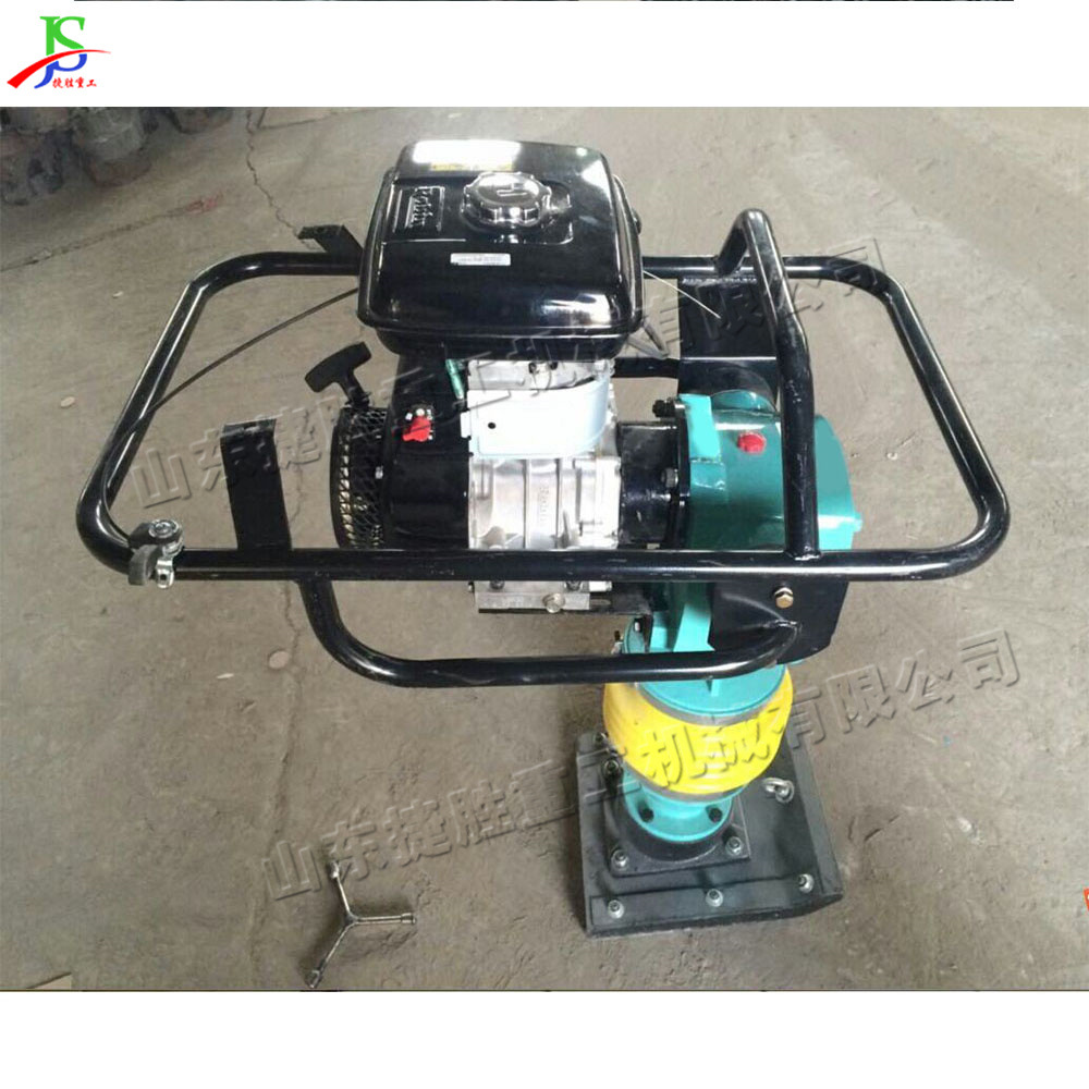 Máquina de apisonamiento de gasolina pequeña, maquinaria y equipo de construcción de cimientos de edificios, máquina de apisonamiento y niveladora de pavimento de hormigón asfáltico