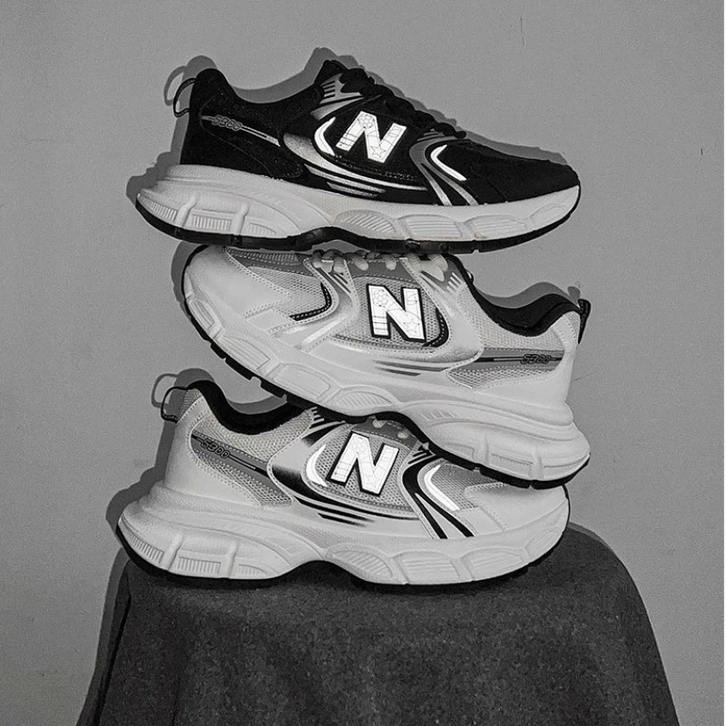 New balance, sports shoes, footwear for leisure for men and women, official product, autumn, trend of season