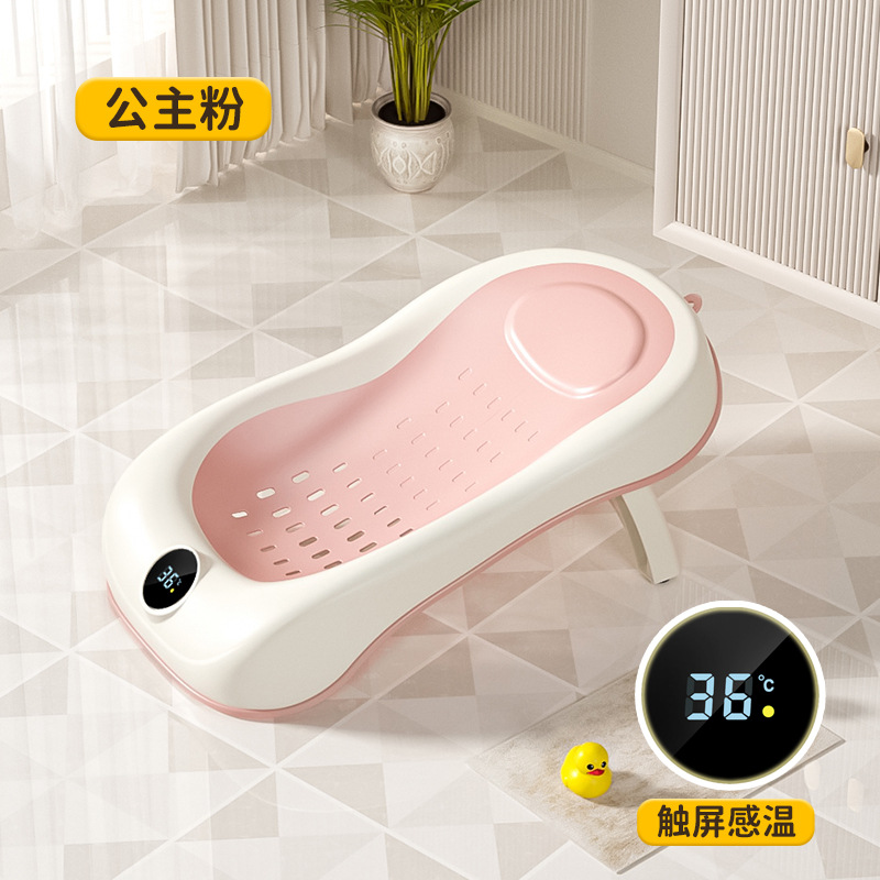 Baños plegables para bebés sensibles a la temperatura, bañeras para niños, bañeras para recién nacidos, niños en casa, bañeras para bebés