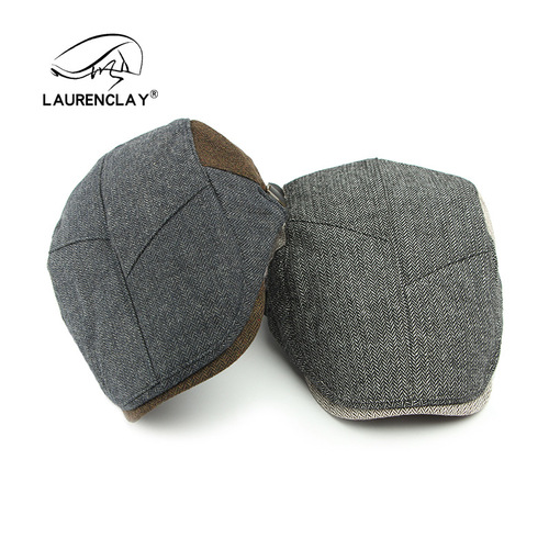 Woolen hat for men, autumn and winter, velvet, warm beret, British retro fashion, advancing hat, casual cap, female
